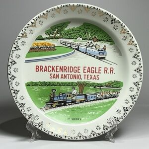 Collectors Plate BRACKENRIDGE EAGLE R.R. VINTAGE Collectors Plate